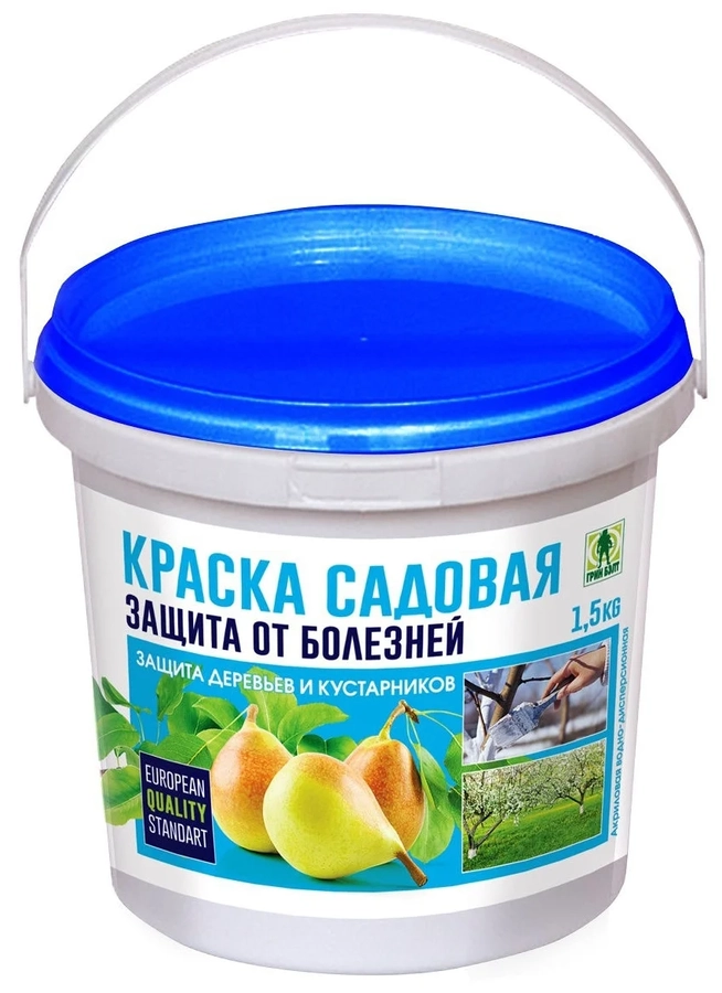 Краска для садовых деревьев 2,7 кг - купить по цене руб. в Москве и РФ